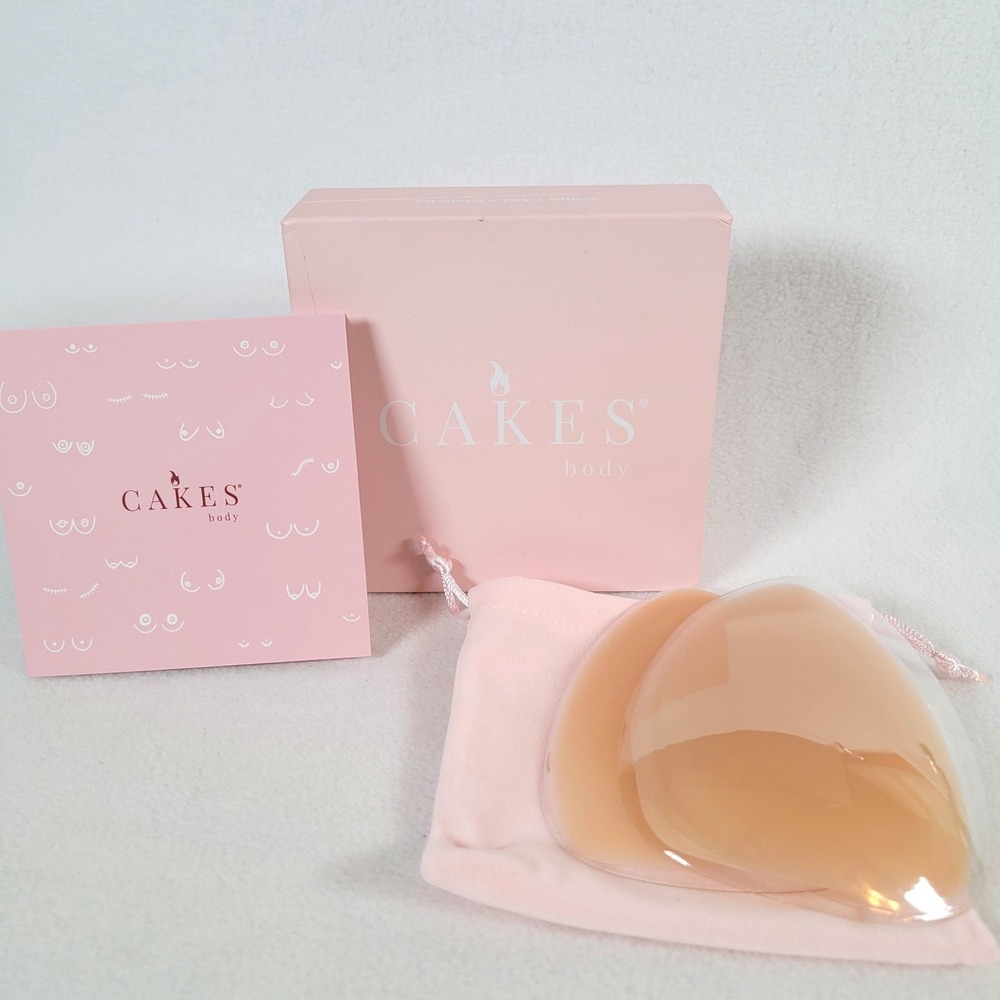 CAKES body Womens Nipple Covers Triangle Silicone OG Honey Size OG Honey
